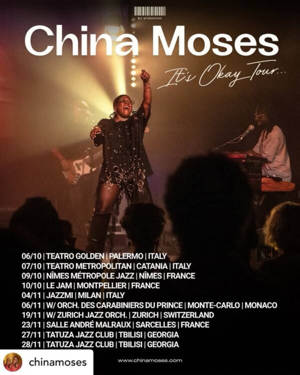 • China Moses It’s Okay Tour continues… (Come get some musical group therapy) 06/10 Teatro…